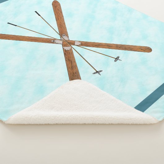 Sneeuw- en sneeuwpoppen in het buitenland sherpa deken (3/4)