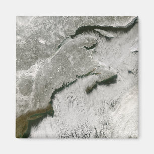 Sneeuw- en wolkenstraten magneet