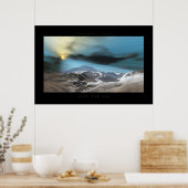 sneeuw en zon poster (Keuken)