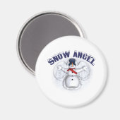 Sneeuw Engel Magneet (Voorkant / Achterkant)