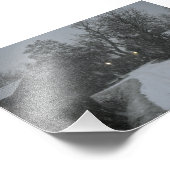 sneeuw foto afdruk (Hoek)