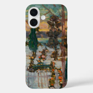Sneeuw in april van Maurice Prendergast, Vintage A iPhone 16 Hoesje