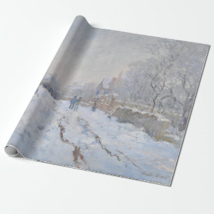 Sneeuw in Argenteuil (van Claude Monet) Cadeaupapier