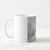Sneeuw in Argenteuil (van Claude Monet) Koffiemok (Links)