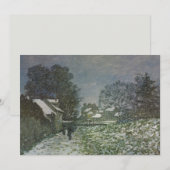 Sneeuw in Argentinië door Claude Monet (Voorkant / Achterkant)