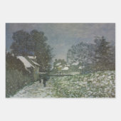 Sneeuw in Argentinië door Claude Monet Inpakpapier Vel (Voorkant 3)