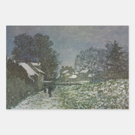 Sneeuw in Argentinië door Claude Monet Inpakpapier Vel (Voorkant 3)