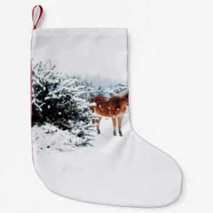 SNEEUW IN DE DALLENDE SNEEUW KLEINE KERSTSOK