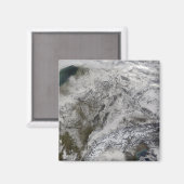 Sneeuw in Europa Magneet (Voorkant / Achterkant)