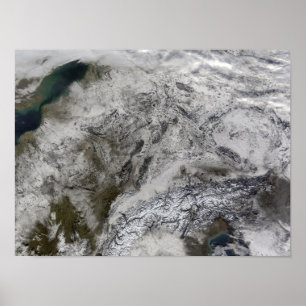 Sneeuw in Europa Poster