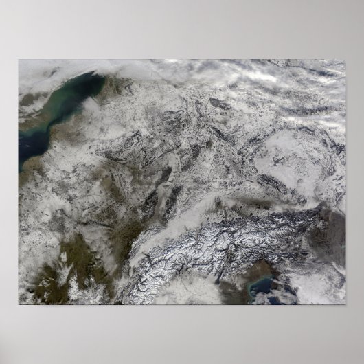 Sneeuw in Europa Poster (Voorkant)