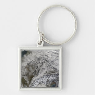 Sneeuw in Europa Sleutelhanger