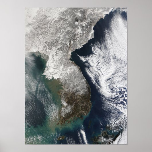 Sneeuw in Korea Poster (Voorkant)