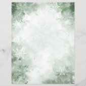 Sneeuw in Liefde Bruids Spel Vind de Gast Bingo (Achterkant)