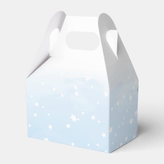 Sneeuw in liefde Wintertrouw Bedankdoosjes (Achterkant)