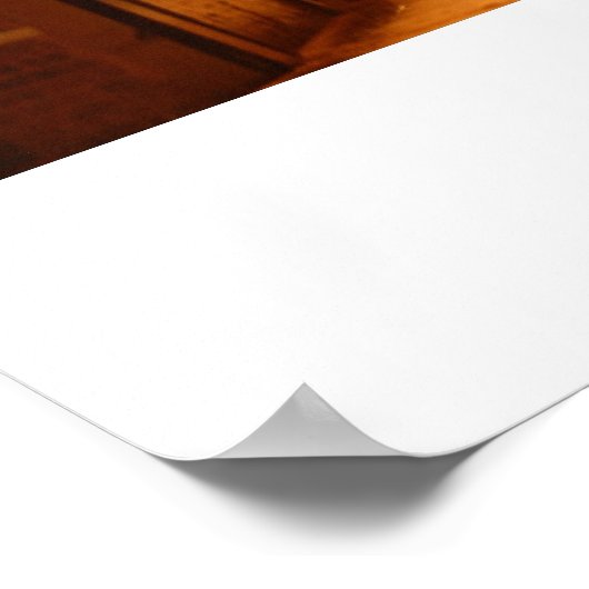 Sneeuw in Lincoln Print (Hoek)