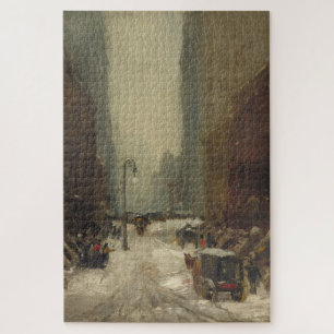 Sneeuw in New York City (winter in NYC) Legpuzzel