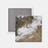 Sneeuw in Syrië Magneet (Voorkant / Achterkant)