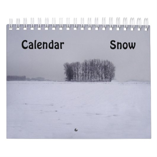 sneeuw kalender (Hoes)