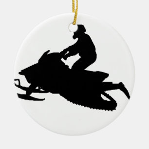 sneeuw keramisch ornament