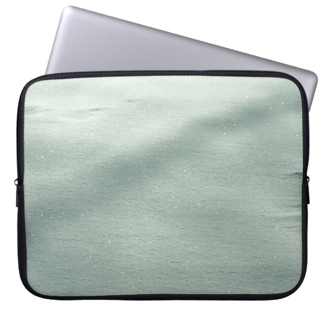 sneeuw laptop sleeve (Voorkant)