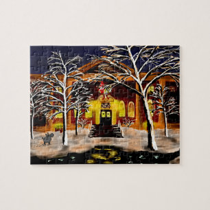 sneeuw legpuzzel