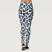 Sneeuw Leopard Elegance Leggings (Achterkant)