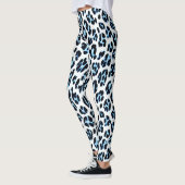 Sneeuw Leopard Elegance Leggings (Links)
