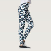 Sneeuw Leopard Elegance Leggings (Rechts)