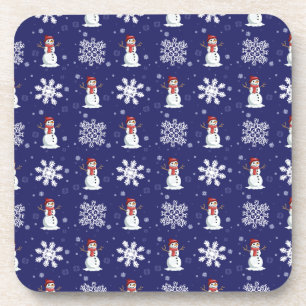 Sneeuw Man Drankjes Onderzetter