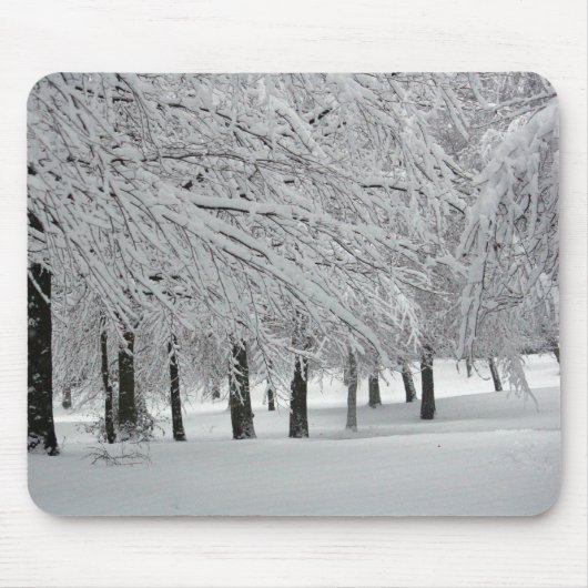 sneeuw muismat (Voorkant)