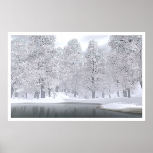 Sneeuw november poster (Voorkant)