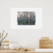 Sneeuw op Dawn Poster (Keuken)