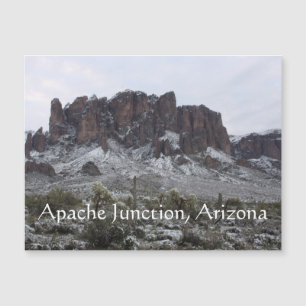 Sneeuw op de bijgeloof bergen