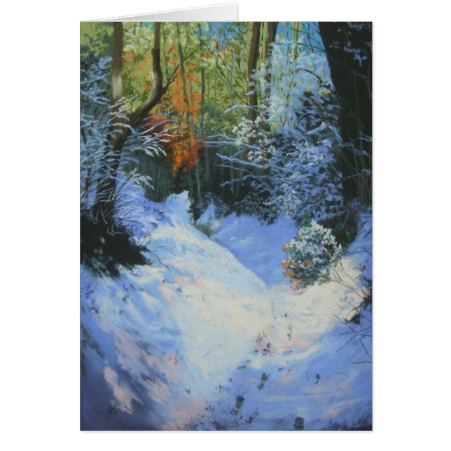 Sneeuw op de weg naar Mardon (Voorkant)