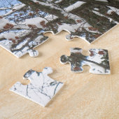 Sneeuw op een Japanse Maple — Legpuzzel (Zijkant)