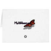 Sneeuw op Evergreen Branches (Achterkant Horizontaal)