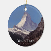 Sneeuw op Matterhorn Mountain Hanging Ornament (Links)