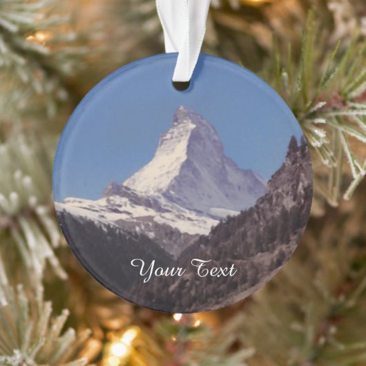 Sneeuw op Matterhorn Mountain Hanging Ornament (Boom)
