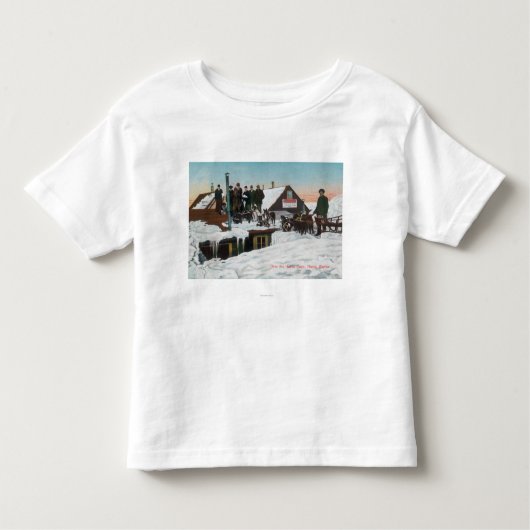 Sneeuw over het huis TopsNome, AK Kinder Shirts (Voorkant)