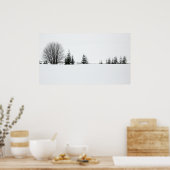 sneeuw poster (Keuken)