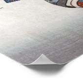 Sneeuw Samurai-Posters en -Prints Poster (Hoek)