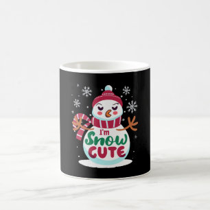 Sneeuw Schattig! Omarm de Winter Charme van Kerstm Koffiemok