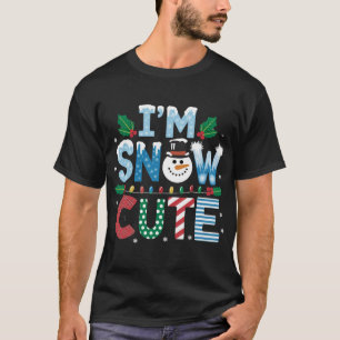 Sneeuw Schattige T-shirt: Schattige wintervibes T-shirt