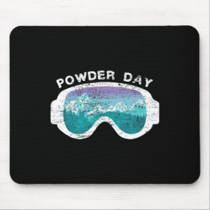 Sneeuw Ski Powder Day Snowboarden Mountain Sport Muismat