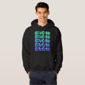SNEEUW, SNEEUW, SNEEUW, SNEEUW HOODIE (Voorkant volledig)