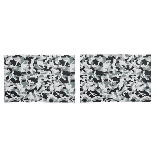 Sneeuw Stof Camouflage Kussensloop (Voorkant-Set)