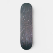 sneeuw van onder skateboard (Voorkant)