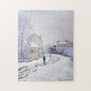 Sneeuw voor de Argentijnse Monet Fine Art Legpuzzel