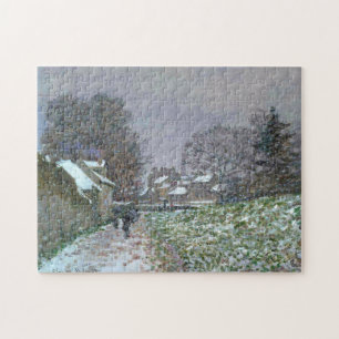 Sneeuw voor de Argentijnse Monet Fine Art Legpuzzel